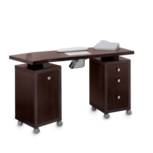 Table Manicure Square Double Vented Wenge